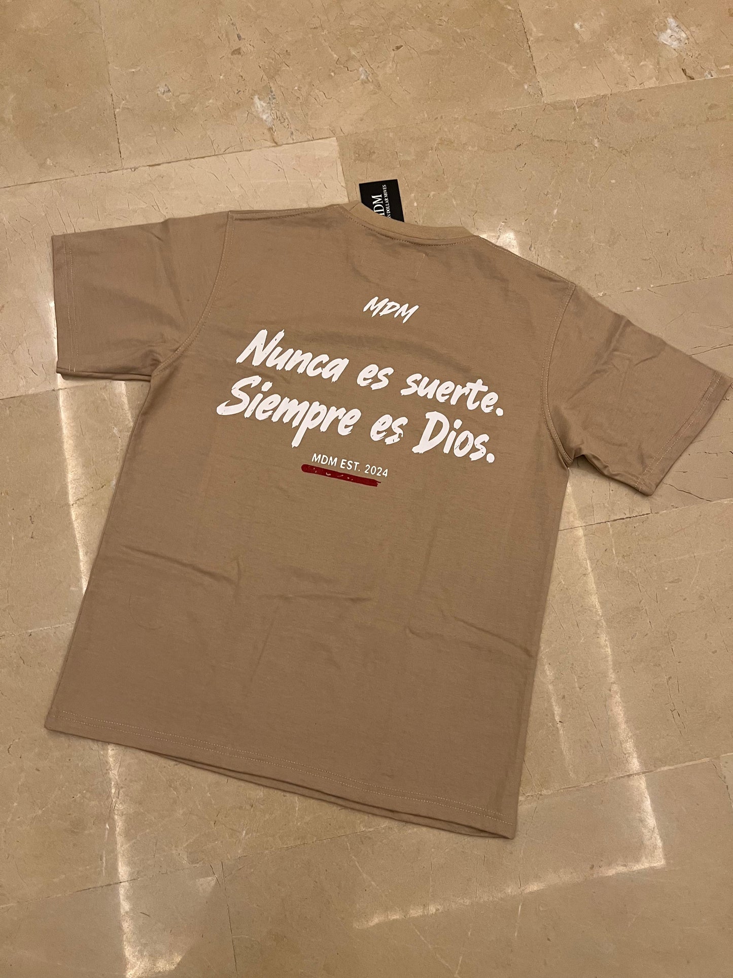 Tan nunca es suerte siempre es dios